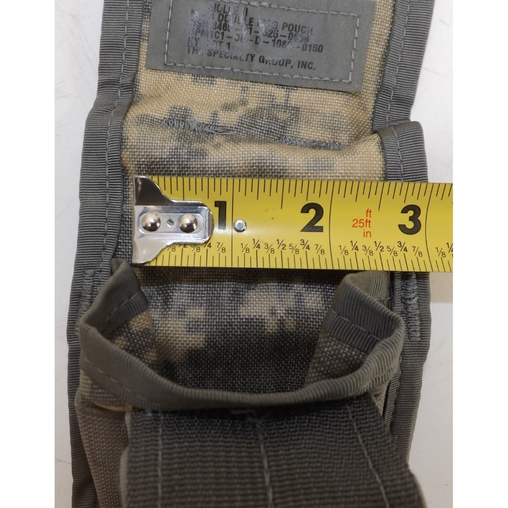 Double Mag Pouch ACU - Molle Two Magazine Pouch - US Army Military Issue GC - Picture 9 of 12
